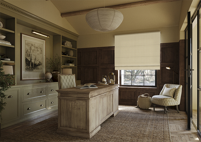 Adelaide, Checkers Wiginton - Roman Blind - Image 6